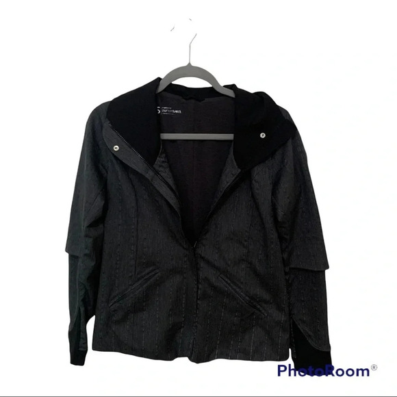 Brooks Pure Project Running Reflective grey full zipper reflective jacket size S - Picture 1 of 7